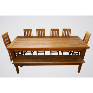 Banco Mineiro Em Madeira RÚstico De DemoliÇÃo