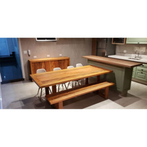 Mesa Em Madeira RÚstico De DemoliÇÃo