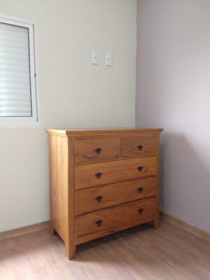 Comoda em Madeira Maciça de Demolicao 001