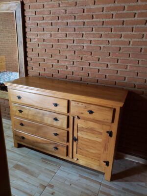 Comoda em Madeira Maciça de Demolicao 007